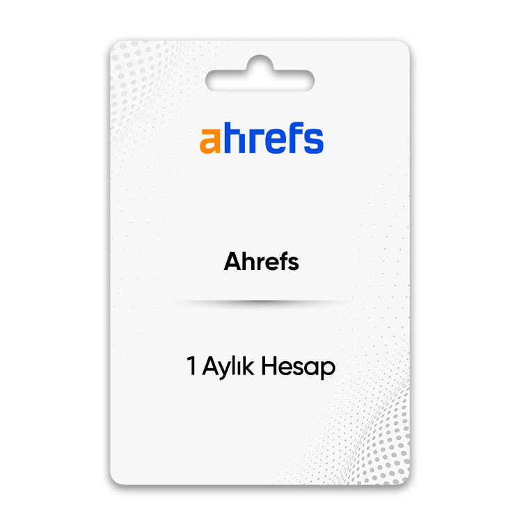 ahrefs 1 aylik hesap