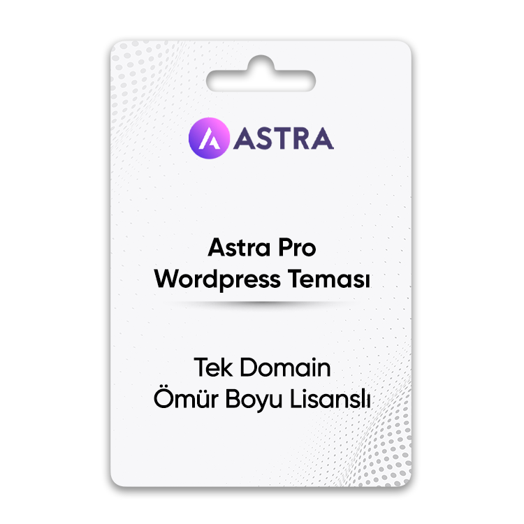 astra wordpress temasi tek domain omur boyu lisansli
