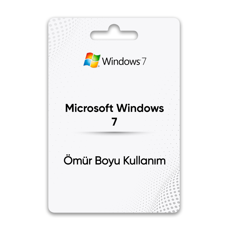 microsoft windows 7 omur boyu kullanim